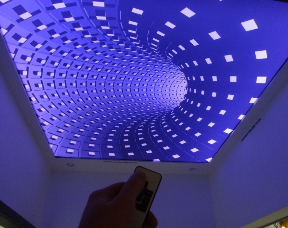 Заказать 3d натяжные потолки в г. Иланский